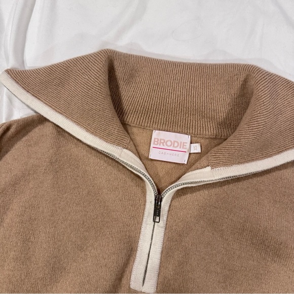 𝗕𝗥𝗢𝗗𝗜𝗘 𝗖𝗮𝘀𝗵𝗺𝗲𝗿𝗲 Pop Halfzip - Picture 6 of 7